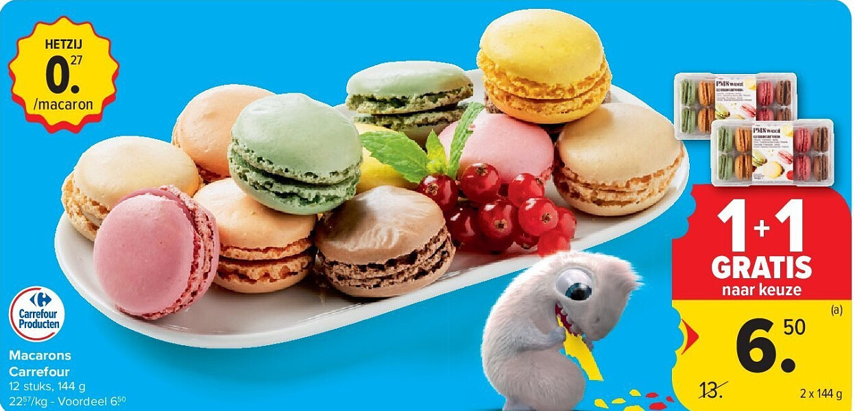 Macarons Carrefour