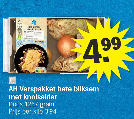 AH Verspakket hete bliksem met knolselder