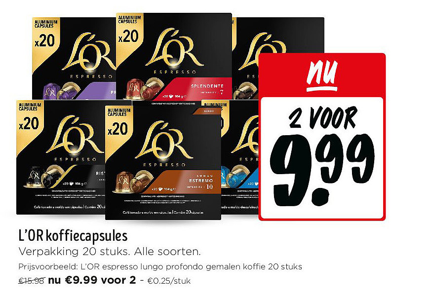 L’OR koffiecapsules