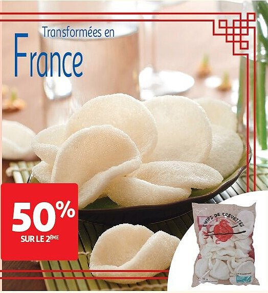 Chips de crevettes