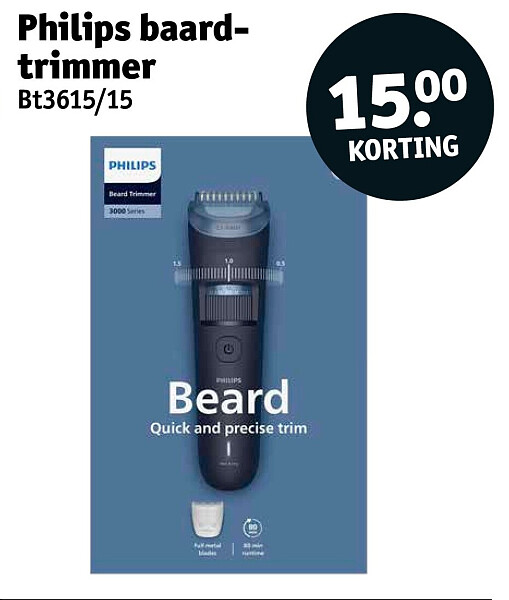 Philips baardtrimmer