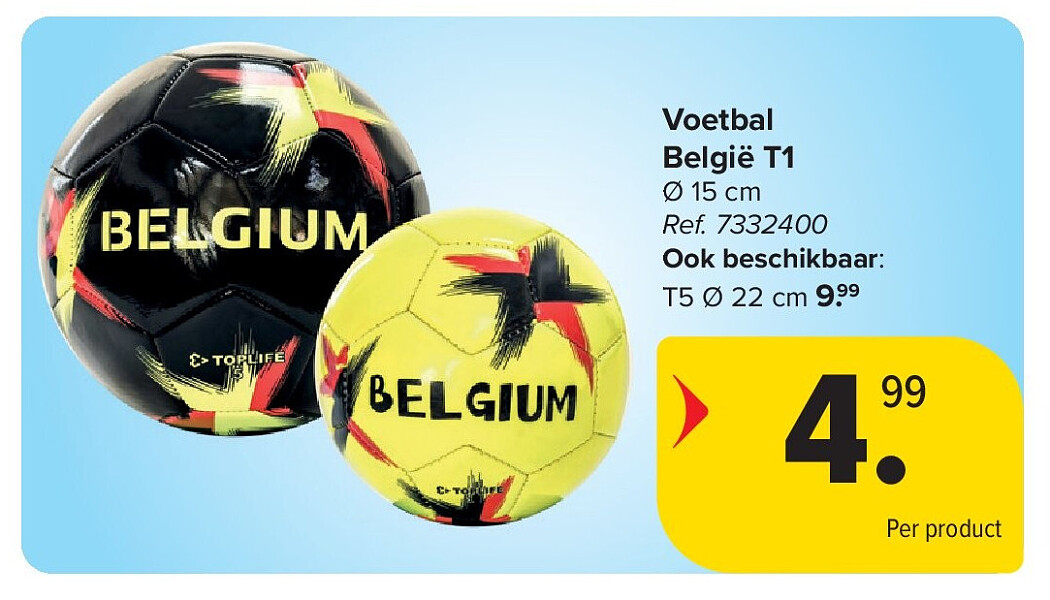 Voetbal België T1