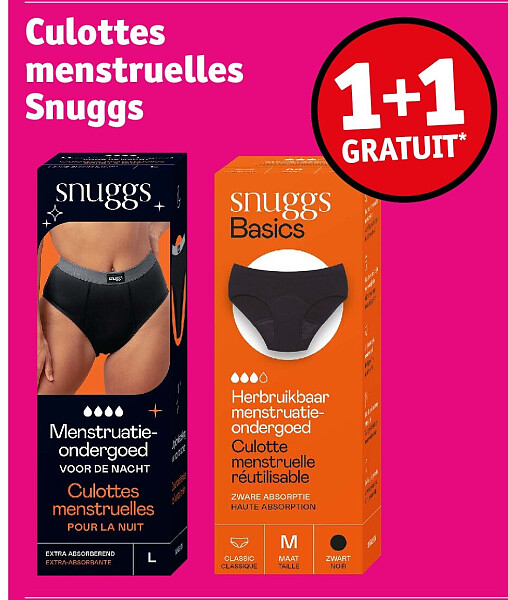 Culottes menstruelles Snuggs