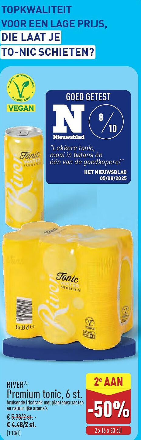 Premium tonic, 6 st.