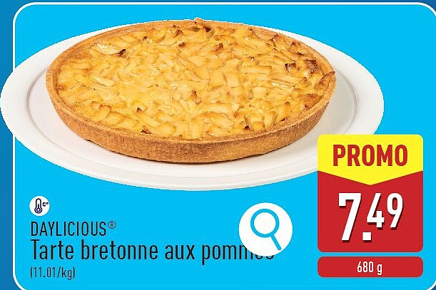 Tarte bretonne aux pommes