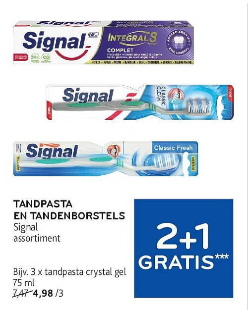 tandpasta crystal gel 75 ml
