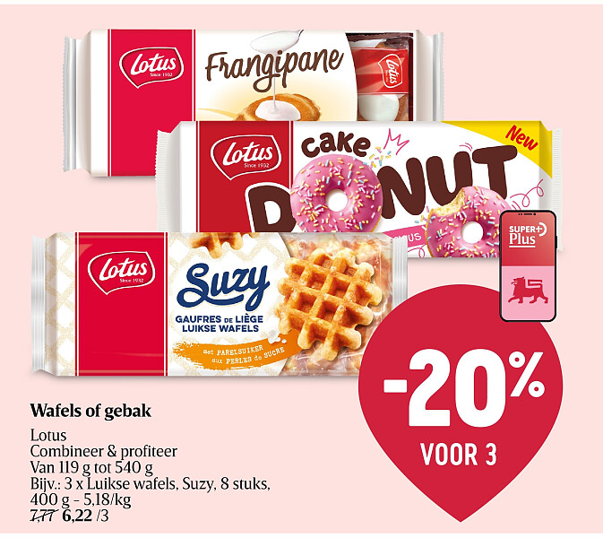 Wafels of gebak
