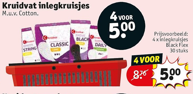 Kruidvat inlegkruisjes