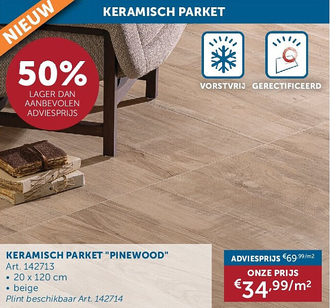 KERAMISCH PARKET "PINEWOOD"