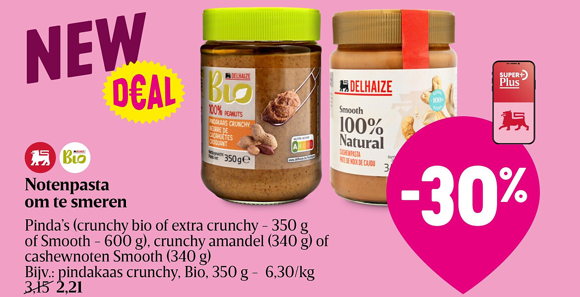 Notenpasta om te smeren