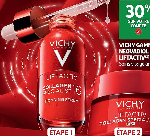 Vichy Liftactiv Collagen Specialist 16 Bonding Sérum + Crème