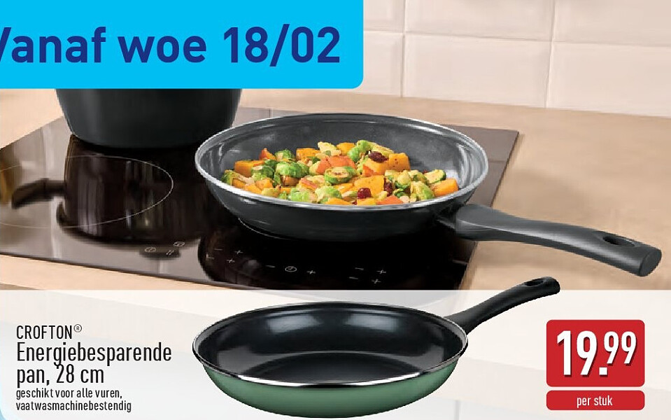 Energiebesparende pan, 28cm