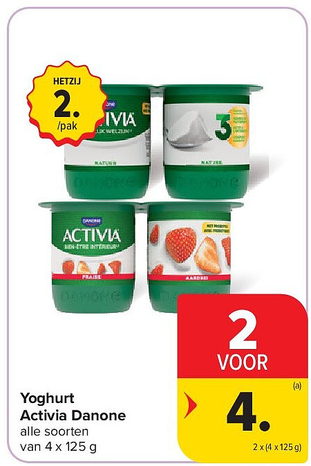 Yoghurt Activia Danone