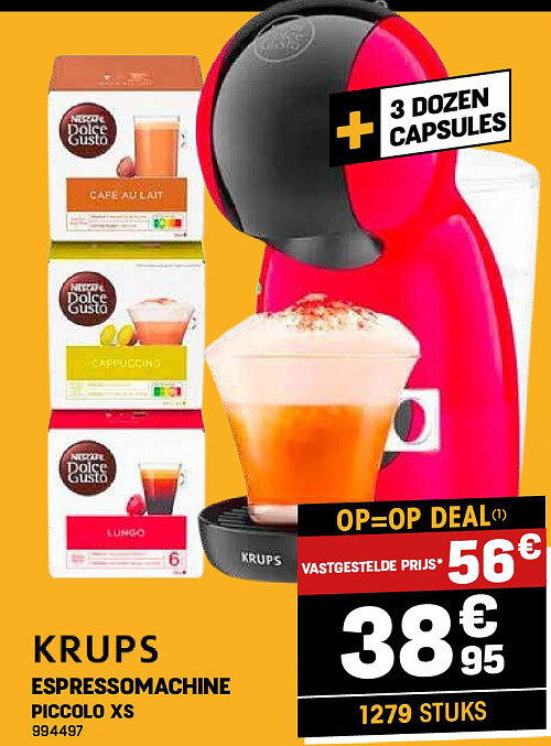 ESPRESSOMACHINE PICCOLO XS