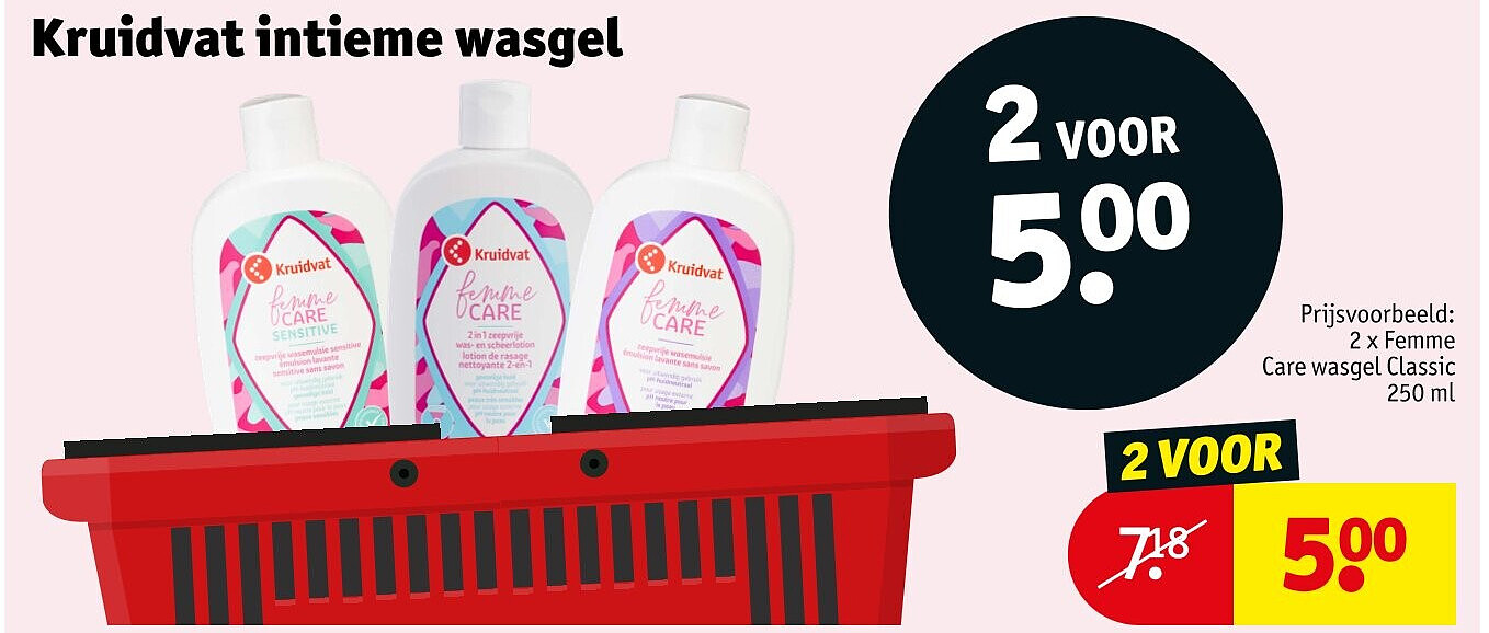 Kruidvat intieme wasgel