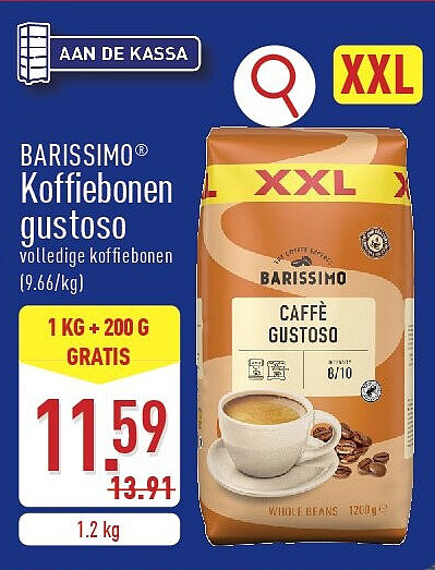 Koffiebonen gustoso