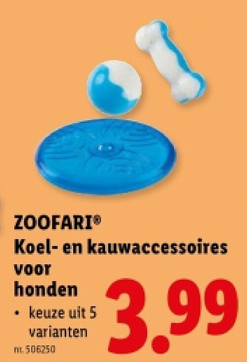 Koel-en kauwaccessoires voor honden