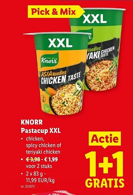 KNORR Pastacup XXL
