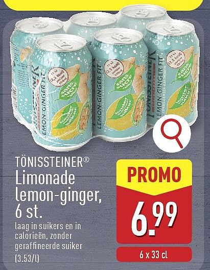 Limonade lemon-ginger, 6st.