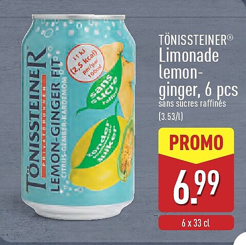 Limonade lemonginger, 6pcs