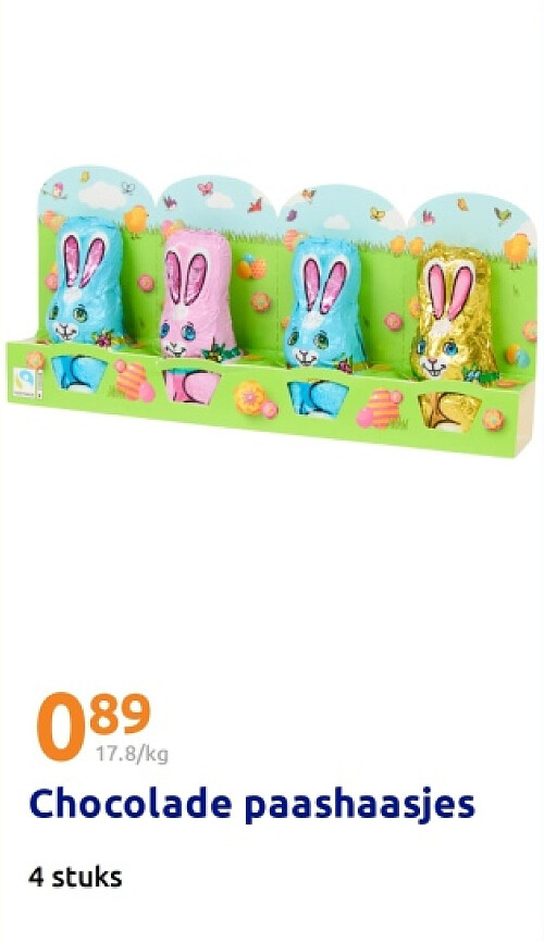Chocolade paashaasjes