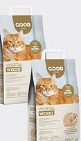 GOOD Klontvormende plantaardige kattenbakvulling 20 l