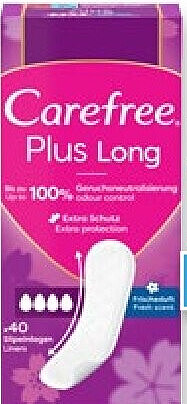 Carefree Plus Long Slipeinlagen