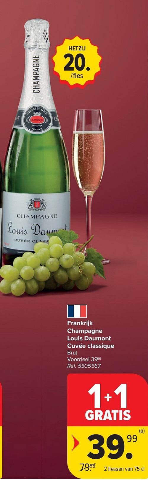 Frankrijk Champagne Louis Daumont Cuvée classique