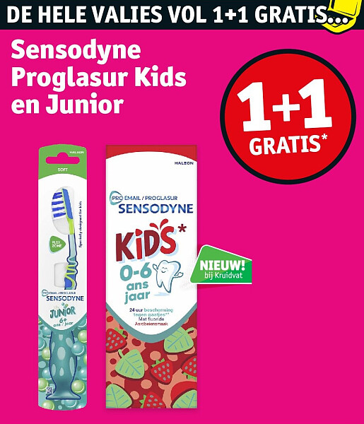 Sensodyne Proglasur Kids en Junior