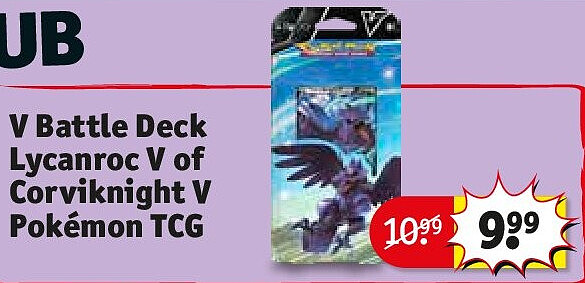 V Battle Deck Lycanroc V of Corviknight V Pokémon TCG
