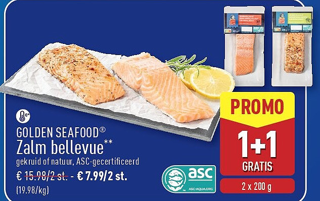 Zalm bellevue