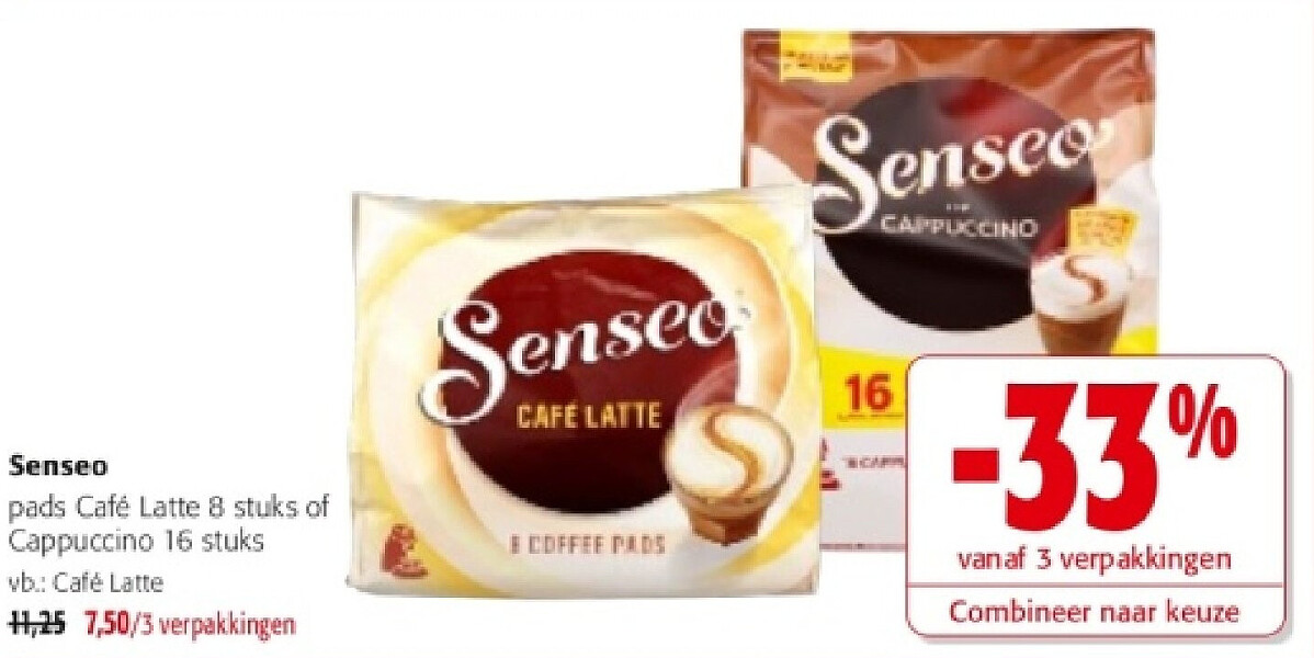 Senseo pads Café Latte 8 stuks