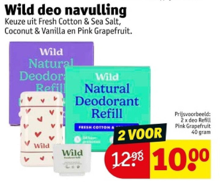 Wild deo navulling