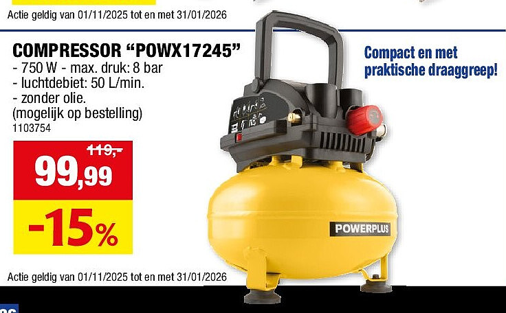 COMPRESSOR “POWX17245”