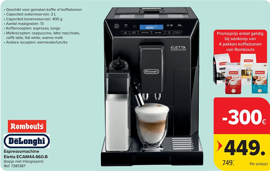 Espressomachine Eletta ECAM44.660.B
