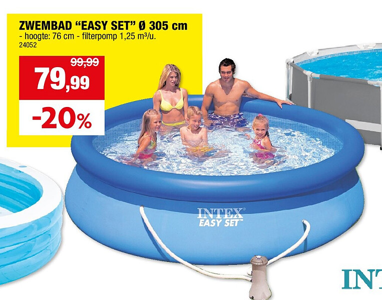 ZWEMBAD “EASY SET” Ø 305 cm
