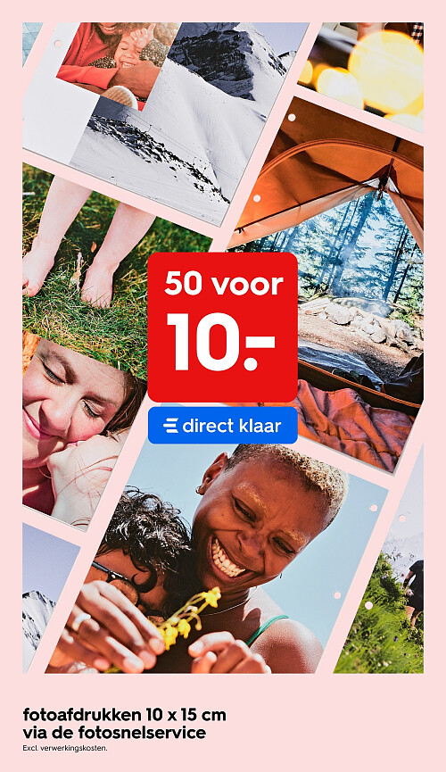 fotoafdrukken 10 x 15 cm via de fotosnelservice