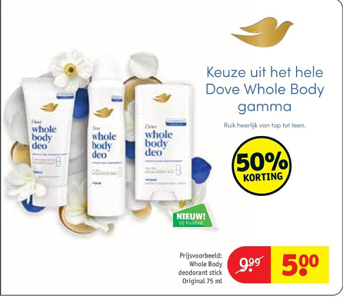 Whole Body deodorant stick Original 75 ml