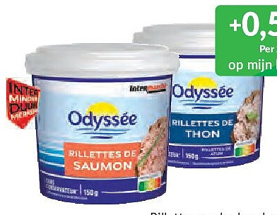 Rillettes van krab, zalm of tonijn 150g