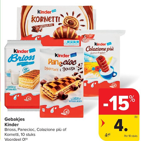 Gebakjes Kinder