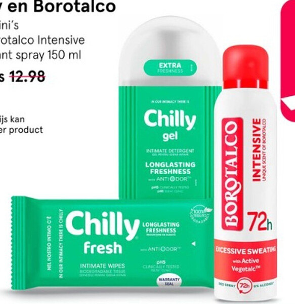 Borotalco Intensive deodorant spray 150 ml