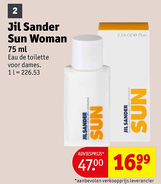 Jil Sander Sun Woman