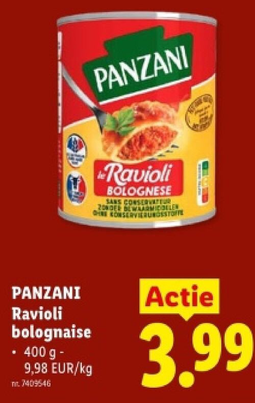 Ravioli bolognaise