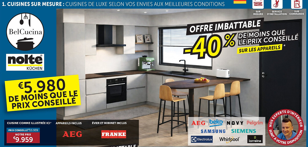 1. CUISINES SUR MESURE : CUISINES DE LUXE SELON VOS ENVIES AUX MEILLEURES CONDITIONS