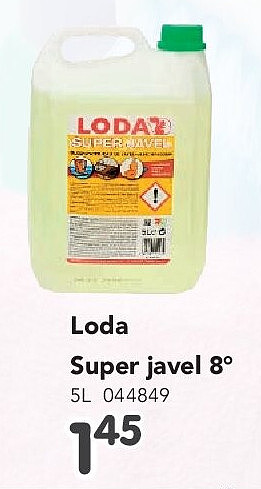 Loda Super javel 8° 5L