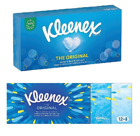 Kleenex mouchoirs