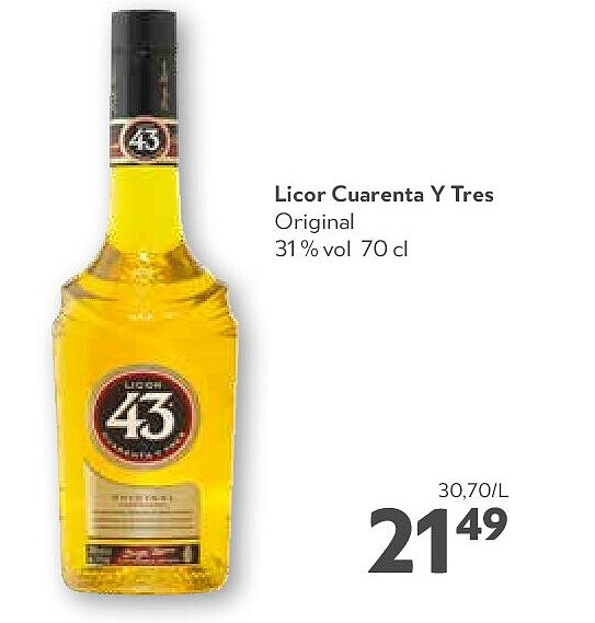 Licor Cuarenta Y Tres
