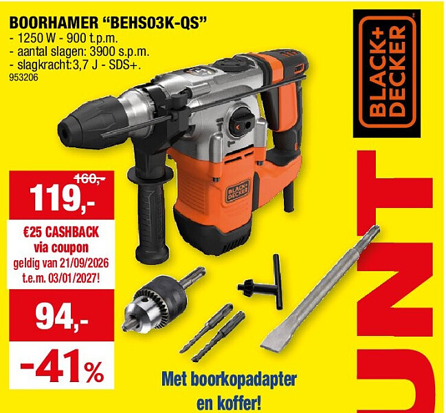 BOORHAMER “BEHS03K-QS”