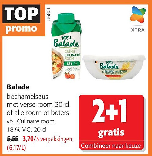 Balade bechamelsaus met verse room 30 cl