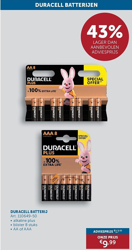 DURACELL BATTERIJ